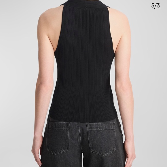 Vince button front knit tank top - Picture 2 of 2